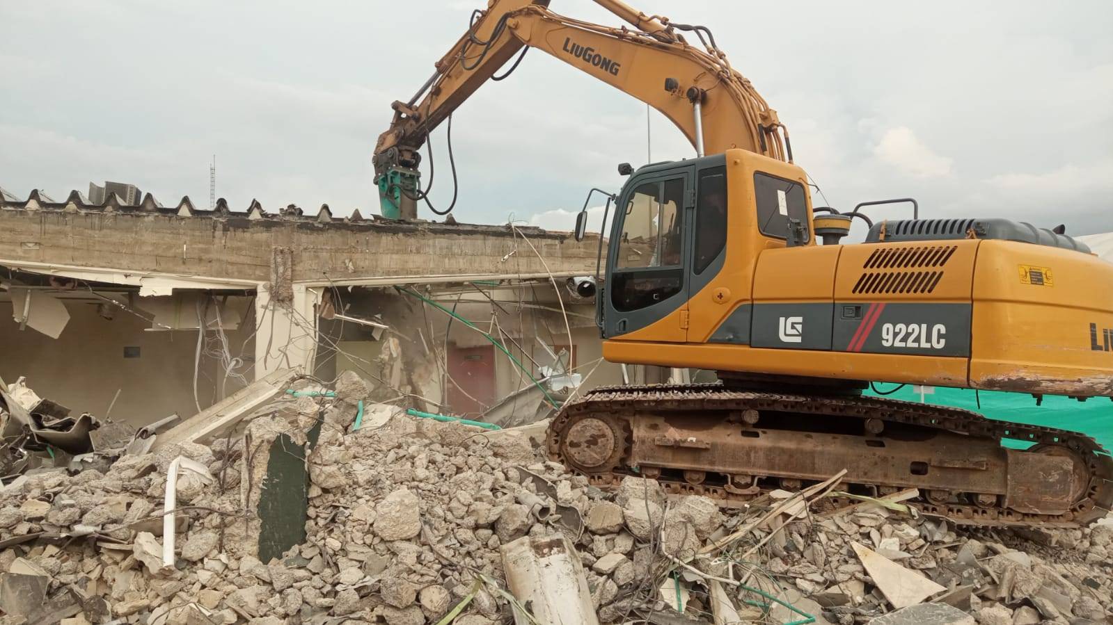 Demolición en SPRC
